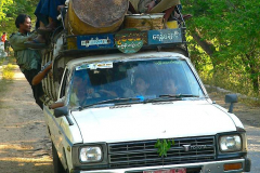 Myanmar, Begegnungen unterwegs auf unserer Fahrt zum Mount Popa