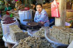 Myanmar, Pyay, Markt