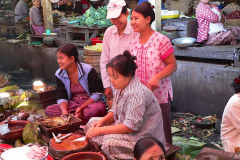 Myanmar, Pyay, Markt