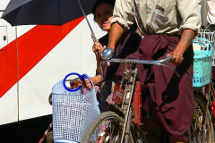 Myanmar, Pyay, Markt