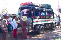 Myanmar, Pyay, Markt