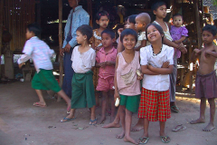 Myanmar, Sri Ksetra, Besuch eines Dorfes