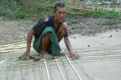 Myanmar, Sri Ksetra, Besuch eines Dorfes