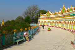 Myanmar, Sagaing Hügel, 30 Höhlen-Pagode U Min Thonze