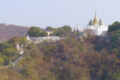 Myanmar, Ausblick auf den Sagaing Hügel