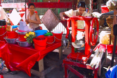 Myanmar, Yangon, Zuckerrohrpresse