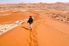 Namibia, Sossusvlei, Wir erklimmen "Big Daddy"