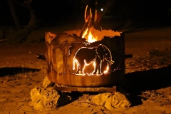 Namibia, Etosha Nationalpark, Abendstimmung