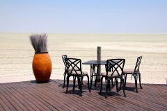 Namibia, Etosha Nationalpark, Salzpfanne, Onkoshi Camp