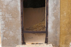 Namibia, Kolmannskuppe, Blick in ein Haus