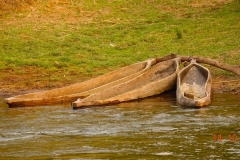 Namibia, Okavango Fluss, Mokoros