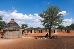 Namibia-Omapaha-Himba-Dorf