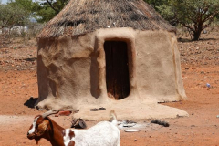 Namibia-Omapaha-Himba-Dorf