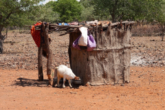 Namibia-Omapaha-Himba-Dorf