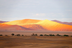 Namibia, Sossusvlei im Sonnenaufgang