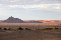 Namibia, Sossusvlei im Sonnenaufgang