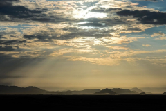 Namibia, Sossusvlei im Sonnenaufgang