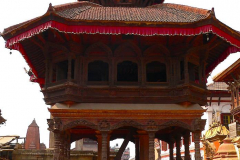Nepal, Bhaktapur, Durbar Square, Chyasilin Mandap