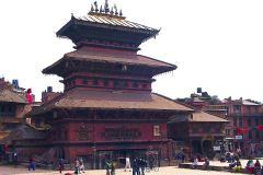 Nepal Bhaktapur, Thaumadi Square, Bhairavnath Tempel