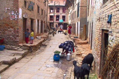 Nepal, Khokana Bungamati