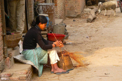 Nepal, Khokana Bungamati