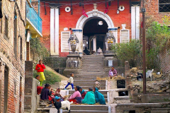 Nepal, Khokana Bungamati