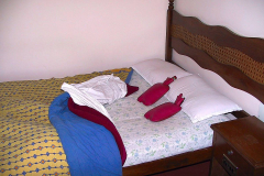 Nepal, Daman, Everest Panorama Resort, Wärmflaschen gegen die Kälte