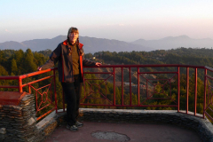 Nepal, Daman. Blick vom Everest Panorama Resort auf das Massiv vom Dhaulagiri