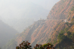 Nepal, Fahrt nach Lumbini durch das Vorgebirge des Himalaya