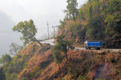 Nepal, Fahrt nach Lumbini durch das Vorgebirge des Himalaya