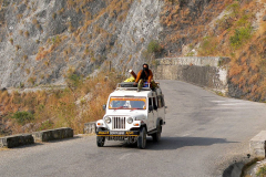 Nepal, Fahrt nach Lumbini durch das Vorgebirge des Himalaya