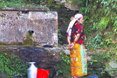 Nepal, Begegnungen unterwegs nach Tansen