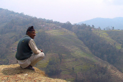 Nepal, Trekking Umgebung von Nagarkot