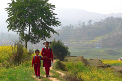 Nepal, Trekking Umgebung Panauti