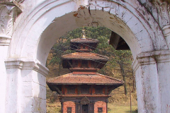 Nepal, Trekking Panauti, Brahmayani Tempel