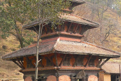 Nepal, Trekking Panauti,, Brahmayani Tempel