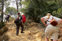 Nepal, Zelt-Trekking, Aufbruch