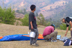 Nepal, Zelt-Trekking Kathmandutal