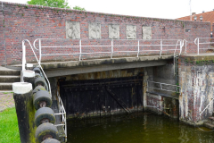 Niedersachsen, Wangerland, Hooksiel, Sielbauwerk