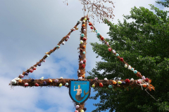 Niedersachsen, Wangerland, Minsen, Maibaum