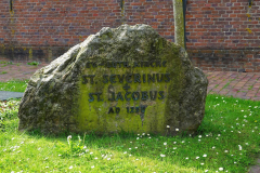 Niedersachsen, Wangerland,  St. Severinus und Jacobus Kirche Minsen
