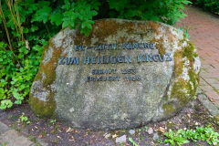 Niedersachsen, Wangerland, Kirche zum Heiligen Kreuz Pakens