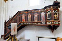 Niedersachsen, Wangerland, Kirche zum Heiligen Kreuz Pakens