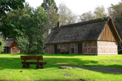 Niedersachsen, Rotenburg, Historischer Moorhof Augustendorf, Schweinestall