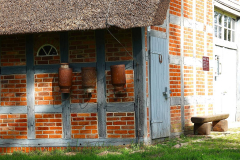 Niedersachsen, Rotenburg, Historischer Moorhof Augustendorf, Rauchhaus