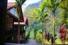 Laos, Ban Nong Khiaw, Nam Ou Fluss, Phaxang Resort