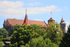 Nürnberg, Blick auf die Nürnberger Burg