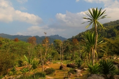 Laos, Oudomxay, NamKat YolaPa Resort