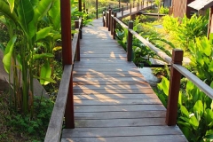 Laos, Oudomxay, NamKat YolaPa Resort