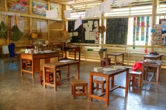 Laos, Oudomxay, Klassenzimmer